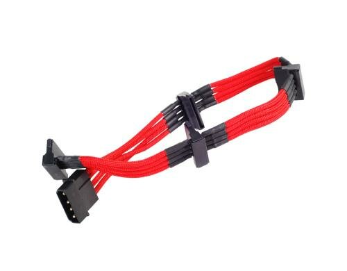 ATX Extension 4-4(SATA)Pin rot 4 Pin Verlängerung 30cm