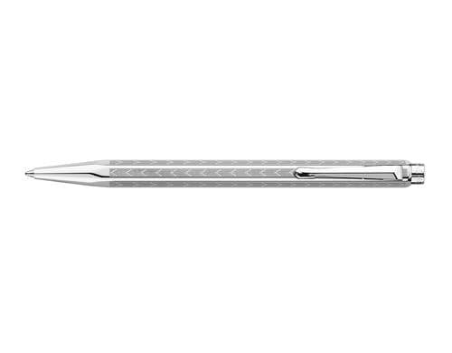 Caran dAche Ecridor Chevron Kugelschreiber Palladium