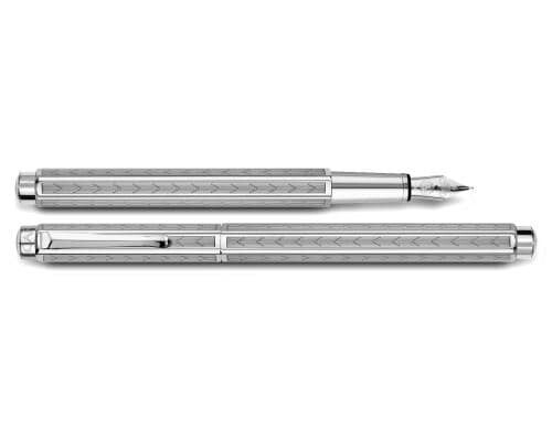 Caran dAche Ecridor Chevron Füllfeder Palladium