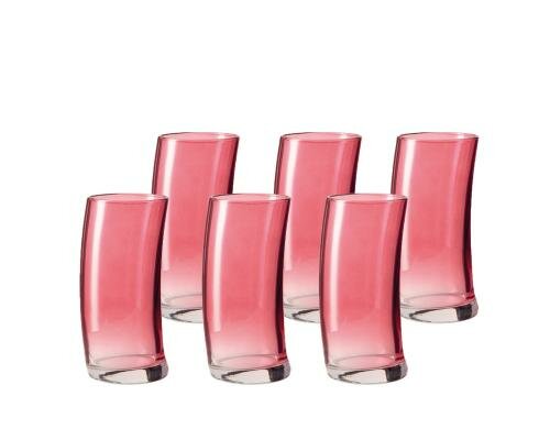 Leonardo Glas Swing rubino 450ml 6er Set