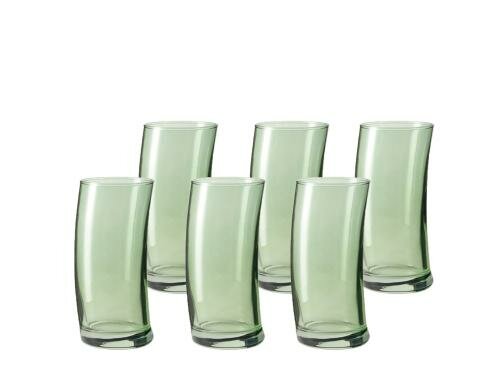 Leonardo Glas Swing verde 450ml 6er Set