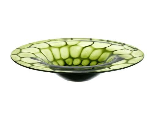 Leonardo Schale Galea 35cm grün 1 Stück, Grösse 35x6cm
