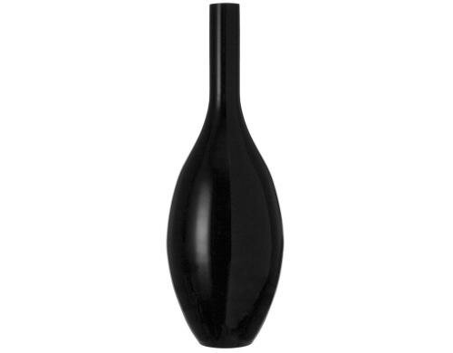 Leonardo Vase Beauty 50cm schwarz 1 Stück, Grösse 18x18x50cm