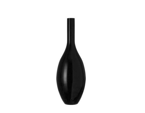 Leonardo Vase Beauty 65cm schwarz 1 Stück, Grösse 23x23x65cm