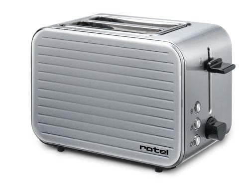Rotel Toaster Chrome für 2 Scheiben, 850 Watt