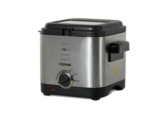 Rotel Fritteuse CompactFry 900 Watt, Fassungsvermögen 1.5 Liter