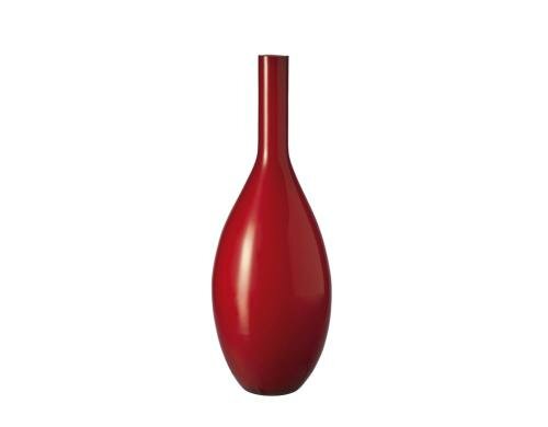 Leonardo Vase Beauty 65cm rot 1 Stück, Grösse 23x23x65cm
