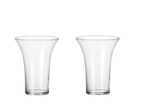 Leonardo Vase Ravenna 22cm 2er Set 2 Stück, Grösse 17x21.5cm