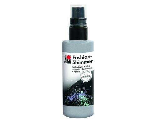Marabu Fashion Spray Shimmer Silber