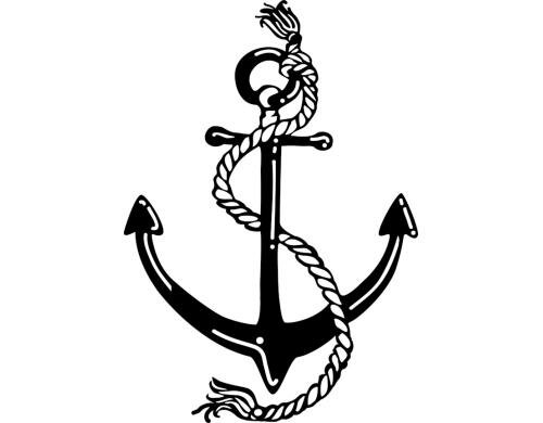 Marabu Schablone Silhouette A4, Anker