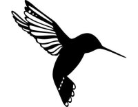 Marabu Schablone Silhouette 15 x 15 cm, Little Birdie