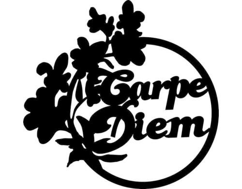 Marabu Schablone Silhouette 15 x 15 cm, Carpe Diem