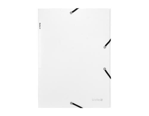 Biella Gummibandmappe A4 weiss