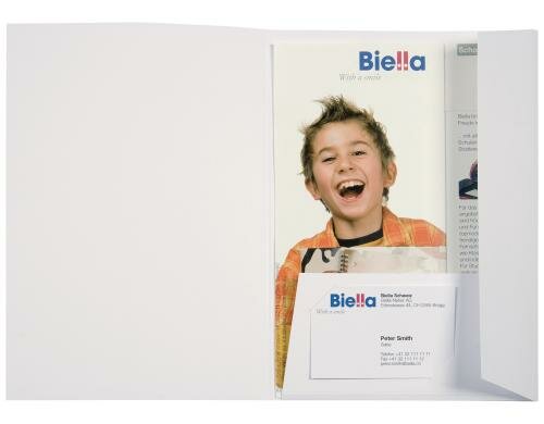 Biella Offertmappe Pearl A5 weiss