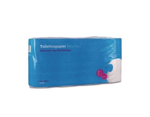 HARTMANN Toilettenpapier Recycling 1 Karton à 7 Pack à 8 Rollen