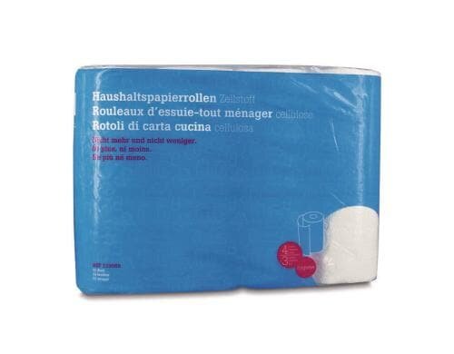 HARTMANN Haushaltspapierrollen 1 Karton à 8 Pack à 4 Rollen