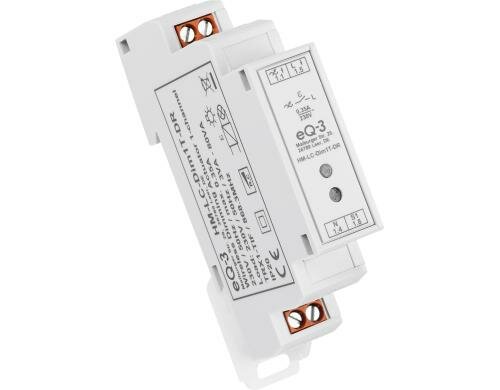 Homematic Funk-Dimmaktor 1-fach Hutschienenmotrage, 3-80 VA