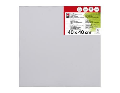 Marabu Keilrahmen 40 x 40 cm 380g/m2, Baumwolle bespannt
