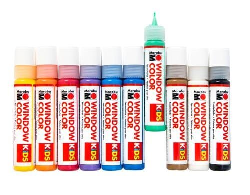 Marabu Window Color Fun & Fancy 10 x 25ml