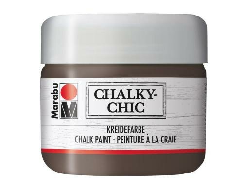 Marabu Kreidefarbe Chalky-Chic 225ml Kunststoffdose, kakao