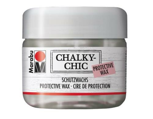Marabu Schutzwachs Chalky-Chic 225ml Kunststoffdose, transparent