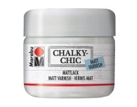 Marabu Mattlack Chalky-Chic 225ml Kunststoffdose, farblos