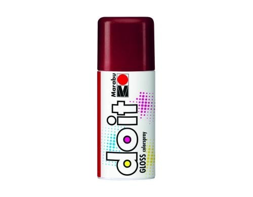 Marabu Sprühfarbe do it Gloss 150 ml Sprühdose, Glanz-rot