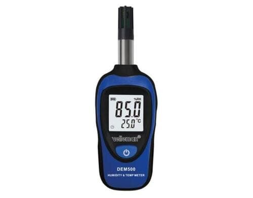 Velleman DEM500 Mini-Temperatur- und Feuchte-Messgerät