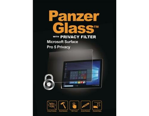 Panzerglass Displayschutz Privacy für Microsoft Surface Pro 4/ Pro (2017)