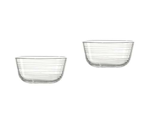 Leonardo Schale Struttura 20cm 2er Set 2 Stück, Fassungsvermögen 2.4 Liter