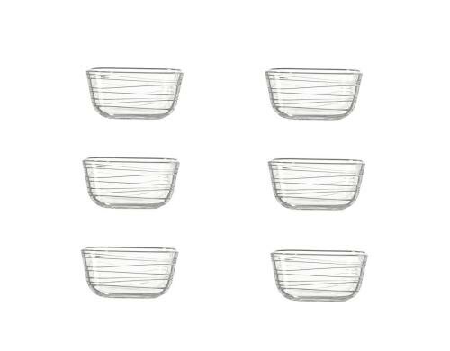 Leonardo Schale Struttura 12cm 6er Set Fassungsvermögen 0.5 Liter