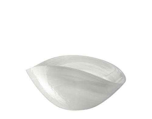 Leonardo Schale Albastro 38x20cm weiss, 1 Stück