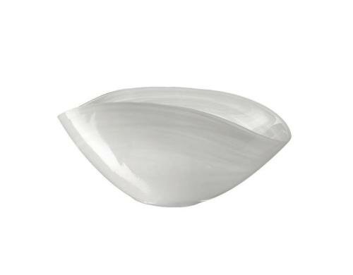 Leonardo Schale Albastro 28x14cm weiss, 1 Stück