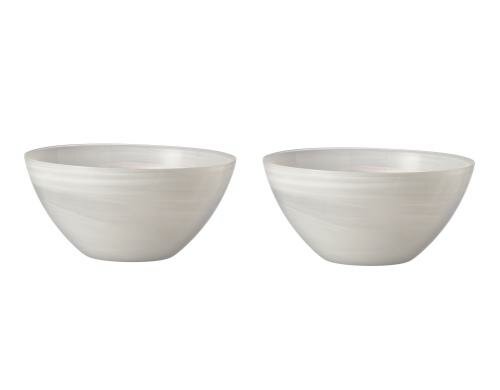 Leonardo Salatschale Albastro weiss 2er Set Grösse 30x14cm