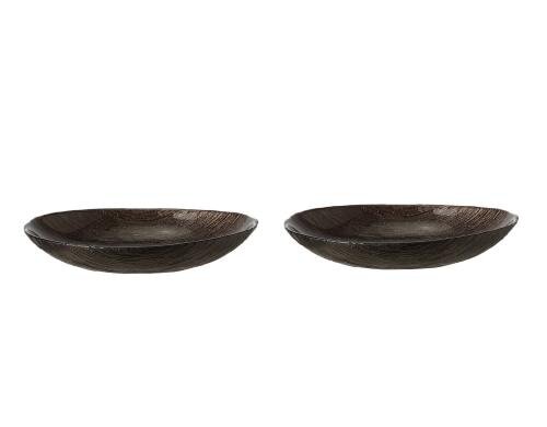 Leonardo Schale Como 27x18cm 2er Set 2 Stück, ferro, Grösse 18x27x5cm