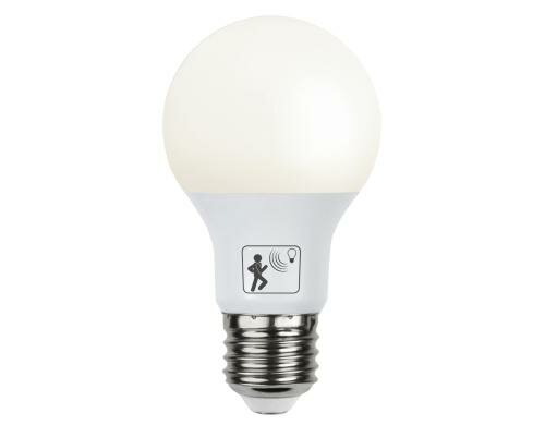 LED Lampe 7W (40W) E27 Sensor 470lm, nicht dimmbar, 2700K, EEF: A+