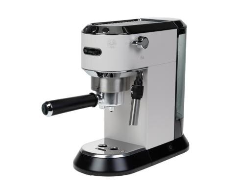 DeLonghi Espressomaschine Dedica EC 685.W 15 bar Dampfdruck, weiss