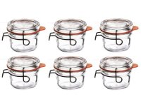 Luigi Bormioli Einmachglas 6er Set 12.5cl Ø 8,4 cm...