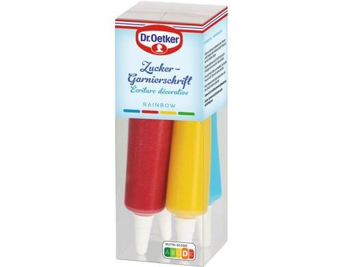 Dr. Oetker Zucker-Garnierschrift Rainbow