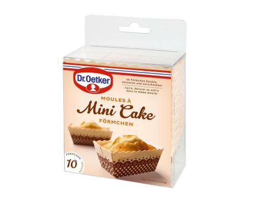 Dr. Oetker Mini Cakes-Förmchen Inhalt: 10 Backförmchen