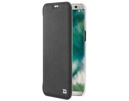 XQISIT Flap Cover Adour schwarz für Samsung Galaxy S8