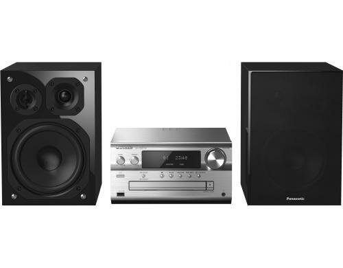 Panasonic SC-PMX152EGS, Micro HiFi-System Bluetooth, DAB+, CD, High-Res Audio