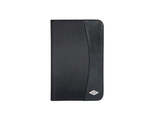 Wedo Elegance Schreibmappe schwarz A5 Gummizugschlaufe für Stift