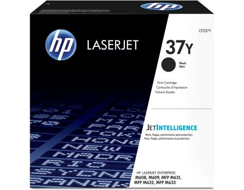 HP Toner 37Y - Black (CF237Y) Seitenkapazität ~ 41000 Seiten