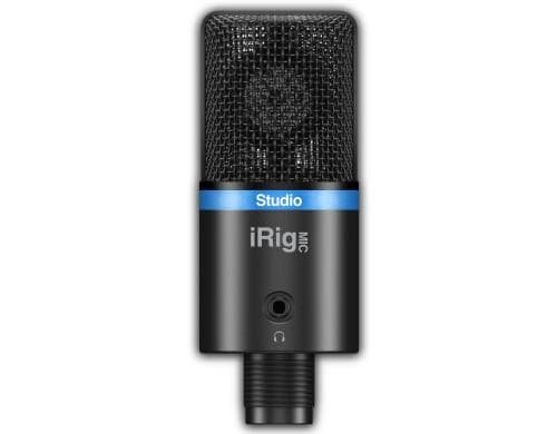 IK Multimedia iRig Mic Studio schwarz, digitales Mikrofon