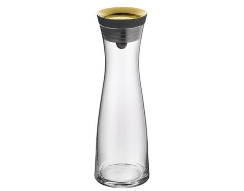 WMF Wasserkaraffe 1 Liter gold CloseUp-Verschluss Edelstahl, Höhe 29cm