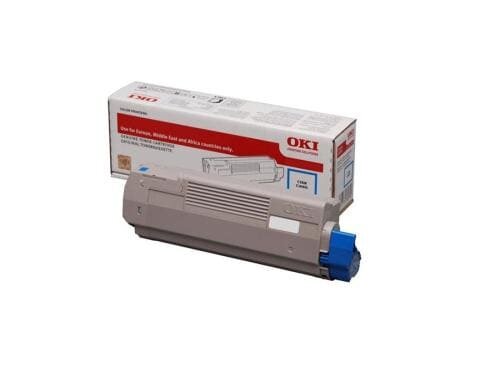Oki Toner cyan 46471103  zu Oki C800 Serie cyan, 7000 Seiten