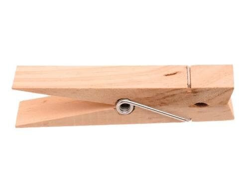 Glorex Wäscheklammer aus Holz 15 x 3.5 cm