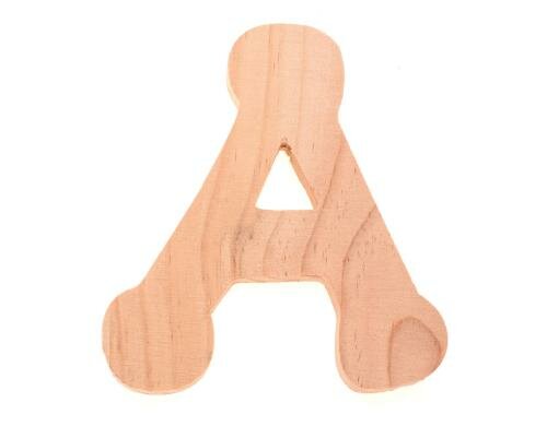 Glorex Holzbuchstabe FSC 13 x 1.5 cm A