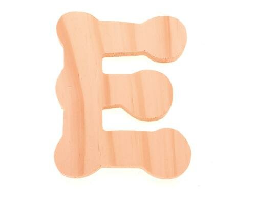 Glorex Holzbuchstabe FSC 13 x 1.5 cm E